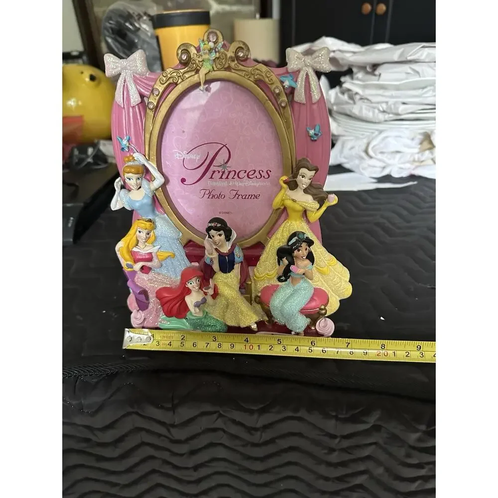 Disney Parks Princess Boutique Photo Frame 3D Sculptured 4x6 Resin New In Box